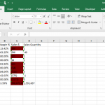 Qlik sense Dot Net SDK Excel download with color code