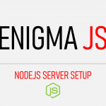 Enigma.js Application - Server setup - NodeJS and ExpressJS