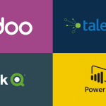 Odoo Power Bi, Qlik Sense with Talend