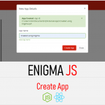 Qlik sense enigma js example create app part 1