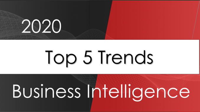 Top 5 BI trends for 2020